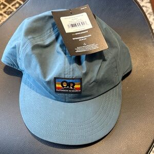 Outdoor Research Teal advocate stripe nylon Olympic hat unisex men’s